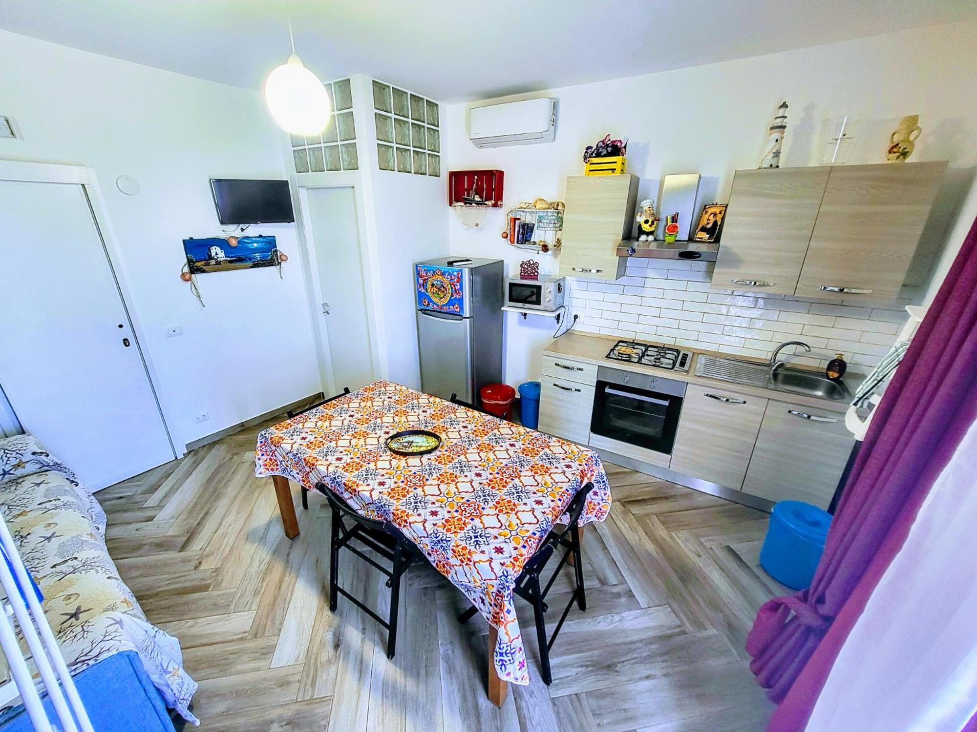 Apartamento Seafront House Gabbiano Azzurro Santa Flavia Exterior foto