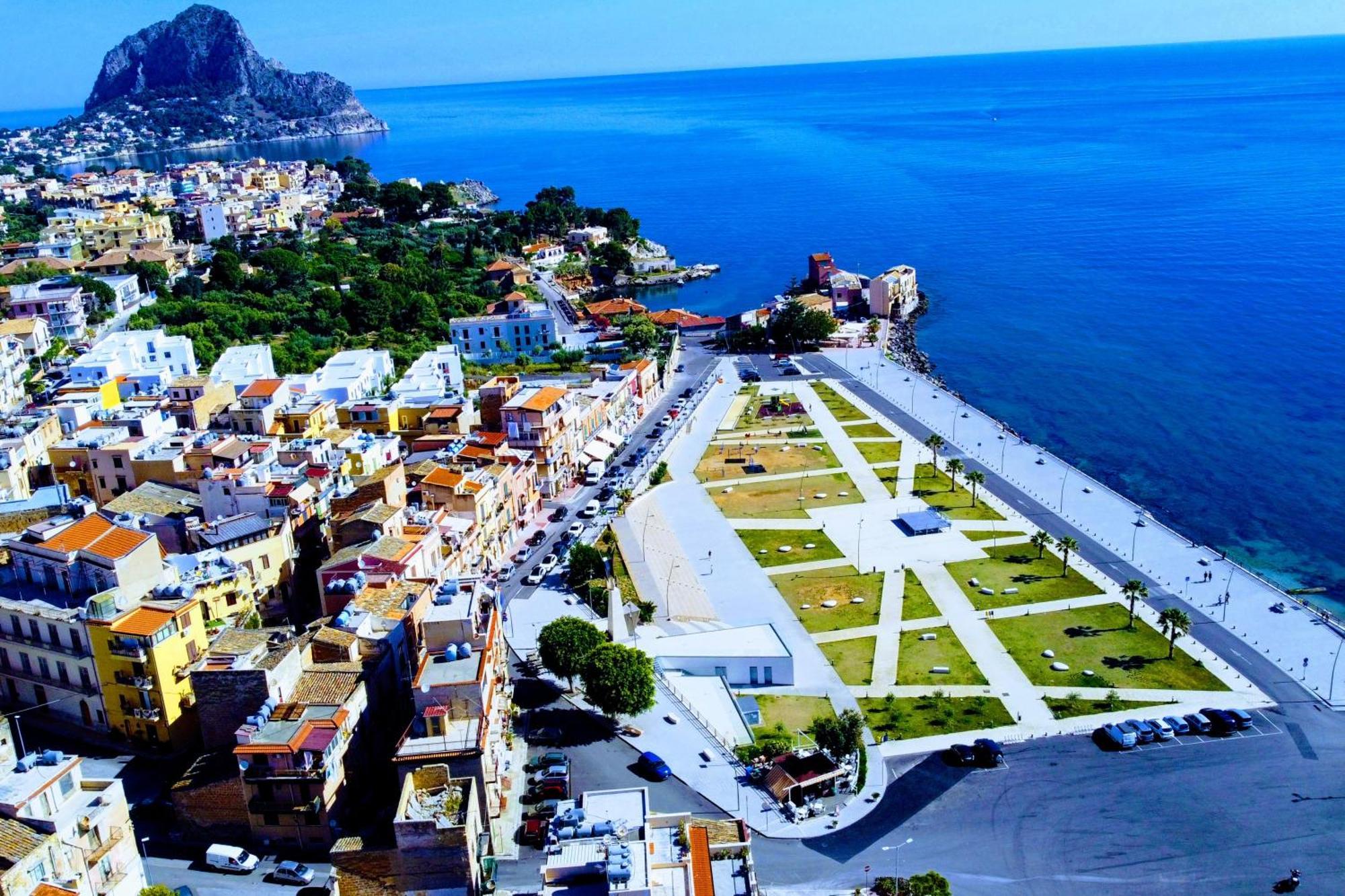 Apartamento Seafront House Gabbiano Azzurro Santa Flavia Exterior foto